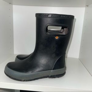 Black Kids Bogs Rain Boot